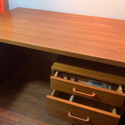 MCM Teak Desk w/ Drawers