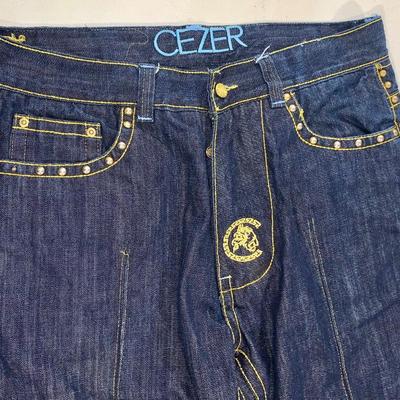 Vintage Men’s Cezer Wide Leg Jeans - size 38