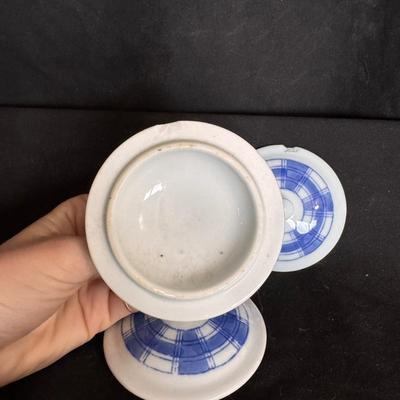 IDG Blue and White Plaid Dishware (DR-DZ)