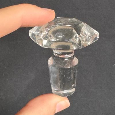 Collection of Glass Oil & Dressing Pitchers w/ Stoppers (DR-DZ)