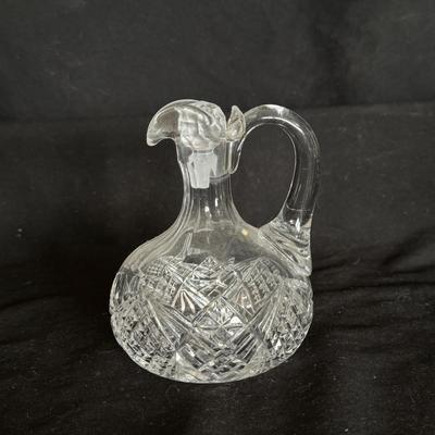 Collection of Glass Oil & Dressing Pitchers w/ Stoppers (DR-DZ)