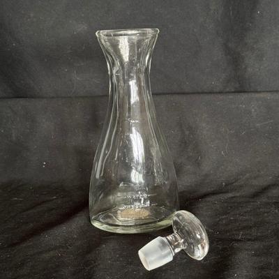 Collection of Glass Oil & Dressing Pitchers w/ Stoppers (DR-DZ)