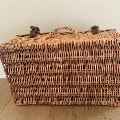 Vintage Fortnum & Masons Wicker Basket