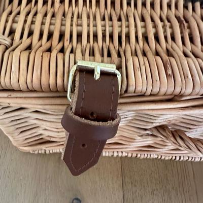 Vintage Fortnum & Masons Wicker Basket