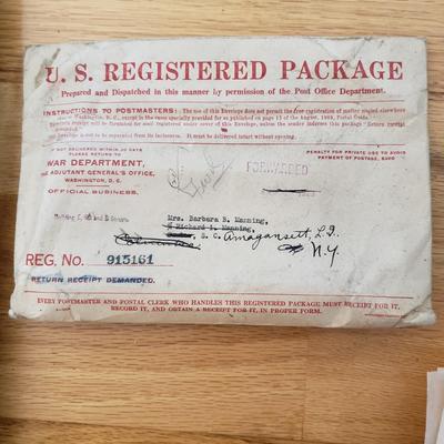 Distinguished Service for Major Manning (DR-KD)