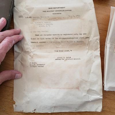 Distinguished Service for Major Manning (DR-KD)