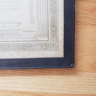 Distinguished Service for Major Manning (DR-KD)