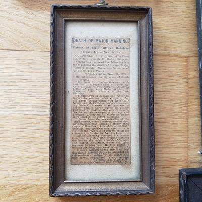 Distinguished Service for Major Manning (DR-KD)