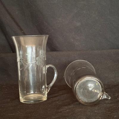 Etched Glass Cocktail Hour Glassware and More (DR-DZ)