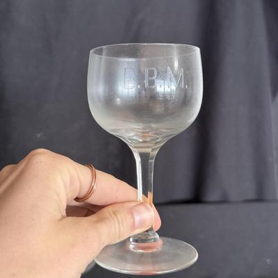 Etched Glass Cocktail Hour Glassware and More (DR-DZ)