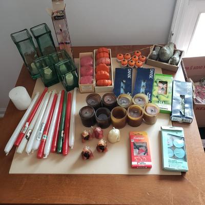 Heavy Candle Vases, Holiday Candles and a Swedish FireSteel (DR-KD)