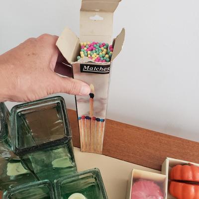 Heavy Candle Vases, Holiday Candles and a Swedish FireSteel (DR-KD)