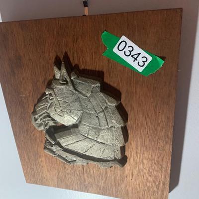 MCM Raised Relief Wall Art