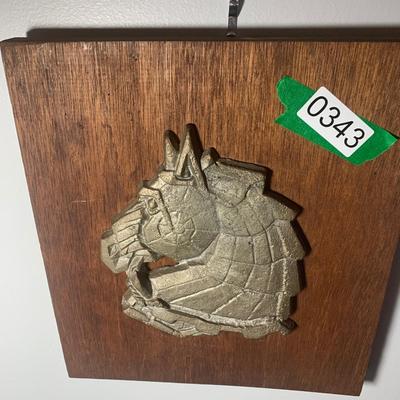 MCM Raised Relief Wall Art