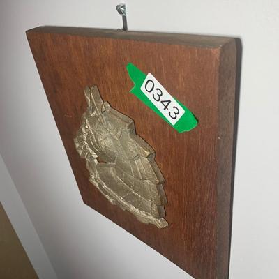 MCM Raised Relief Wall Art