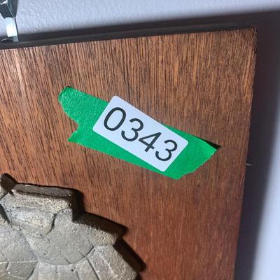 MCM Raised Relief Wall Art
