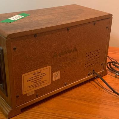 Thomas Old Time FDR Era Fully Functional Radio