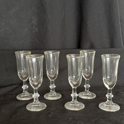 Cordial Glassware w/ Etching and More (DR-DZ)