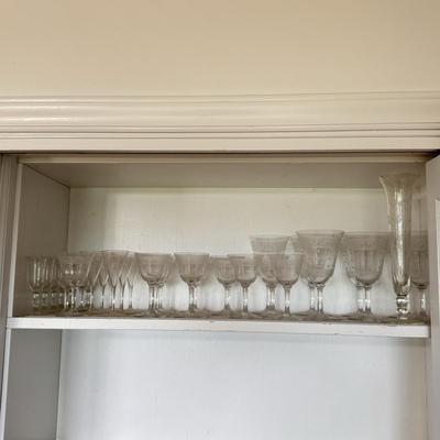 Cordial Glassware w/ Etching and More (DR-DZ)