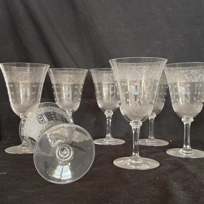 Cordial Glassware w/ Etching and More (DR-DZ)