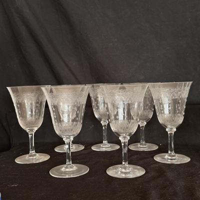 Cordial Glassware w/ Etching and More (DR-DZ)