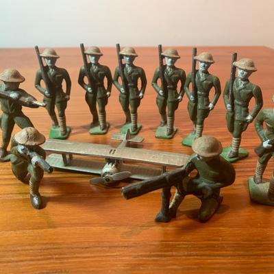 Hand Painted Lead Soldiers Lot
