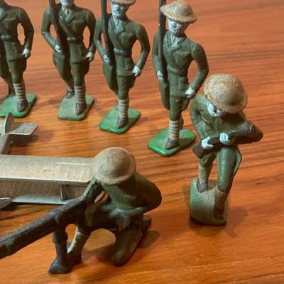 Hand Painted Lead Soldiers Lot