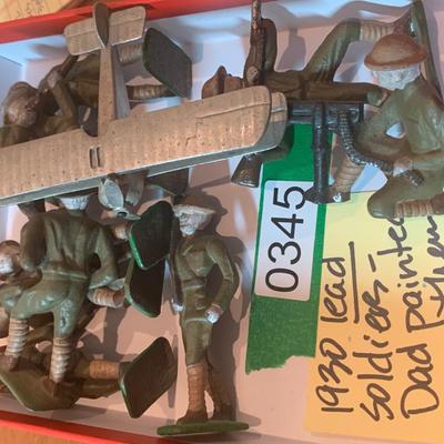 Hand Painted Lead Soldiers Lot