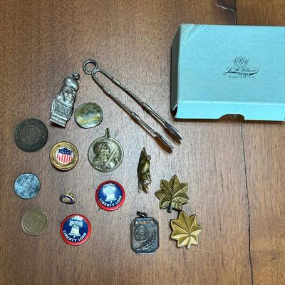 Interesting Antique Coins and Pins (DR-KD )