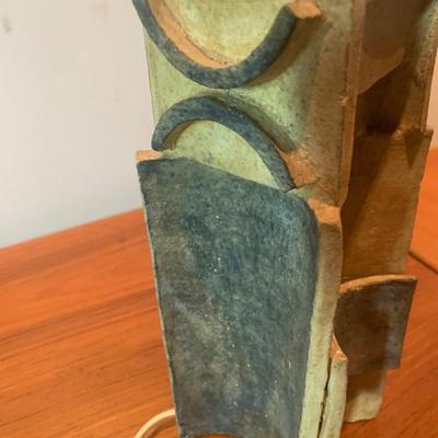 Heavy Cast Hand Made MCM Lamp