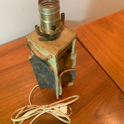 Heavy Cast Hand Made MCM Lamp