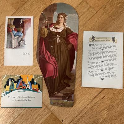 Vintage Photo Albums, Greeting Cards, and Other Precious Papers (DR-DZ)