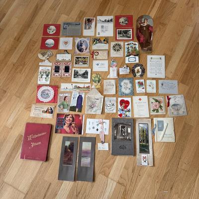 Vintage Photo Albums, Greeting Cards, and Other Precious Papers (DR-DZ)