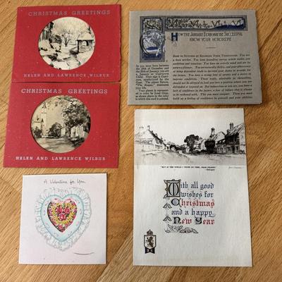 Vintage Photo Albums, Greeting Cards, and Other Precious Papers (DR-DZ)