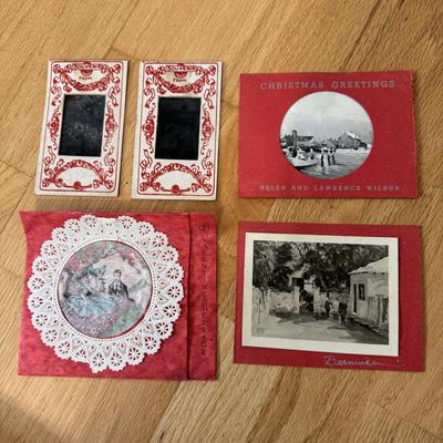 Vintage Photo Albums, Greeting Cards, and Other Precious Papers (DR-DZ)