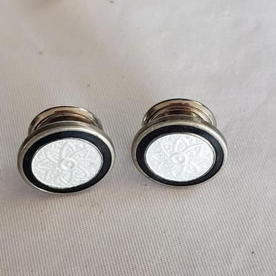 10K Gold/Sterling Tie Tacks/Cuff Links and More