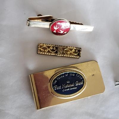 10K Gold/Sterling Tie Tacks/Cuff Links and More