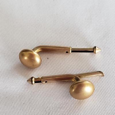10K Gold/Sterling Tie Tacks/Cuff Links and More