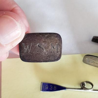 10K Gold/Sterling Tie Tacks/Cuff Links and More