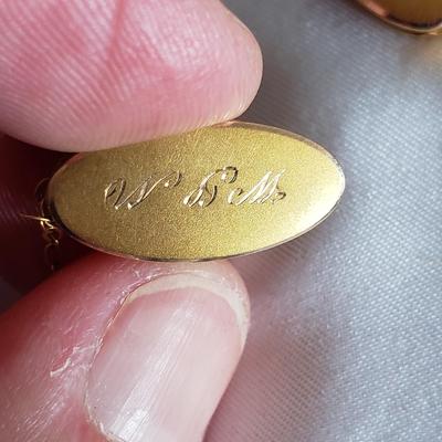 10K Gold/Sterling Tie Tacks/Cuff Links and More