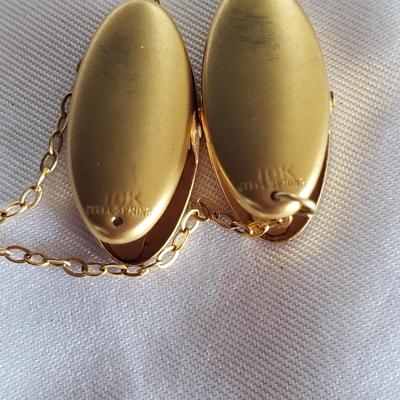 10K Gold/Sterling Tie Tacks/Cuff Links and More