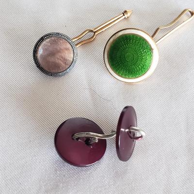 10K Gold/Sterling Tie Tacks/Cuff Links and More