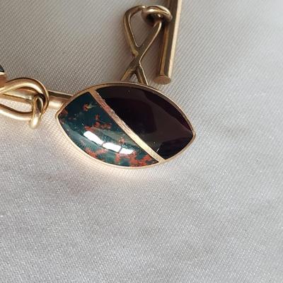 10K Gold/Sterling Tie Tacks/Cuff Links and More