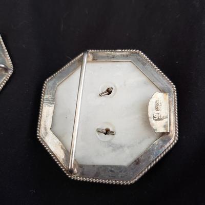 Stone, Nautilus Pendants and Mother of Pearl Belt Buckles (DR-KD)