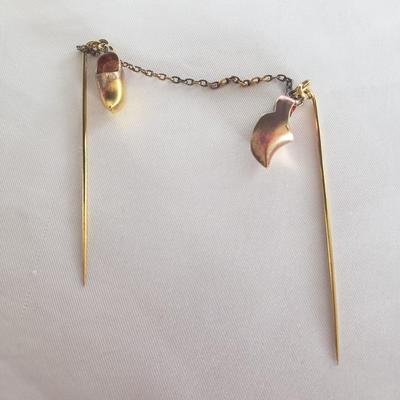 14K Gold/Diamond Cloak Pins (DR-KD)