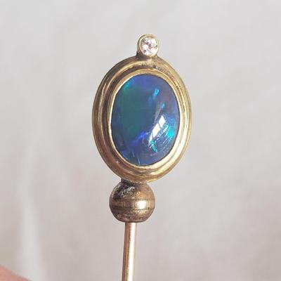 14K Gold/Diamond Cloak Pins (DR-KD)