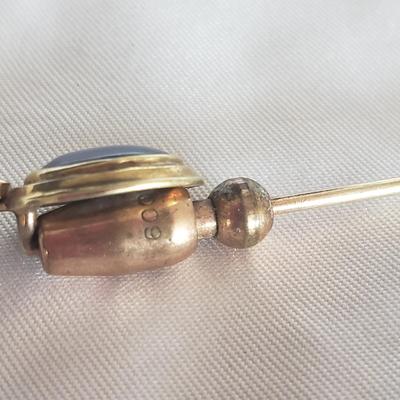 14K Gold/Diamond Cloak Pins (DR-KD)