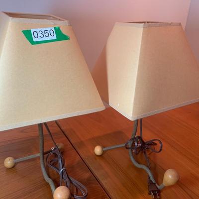 PAIR Hand Made Deco Lamps