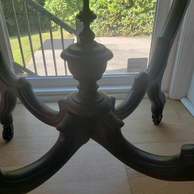 Victorian Marble Top Table (LR-KD)