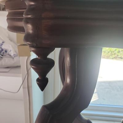 Victorian Marble Top Table (LR-KD)